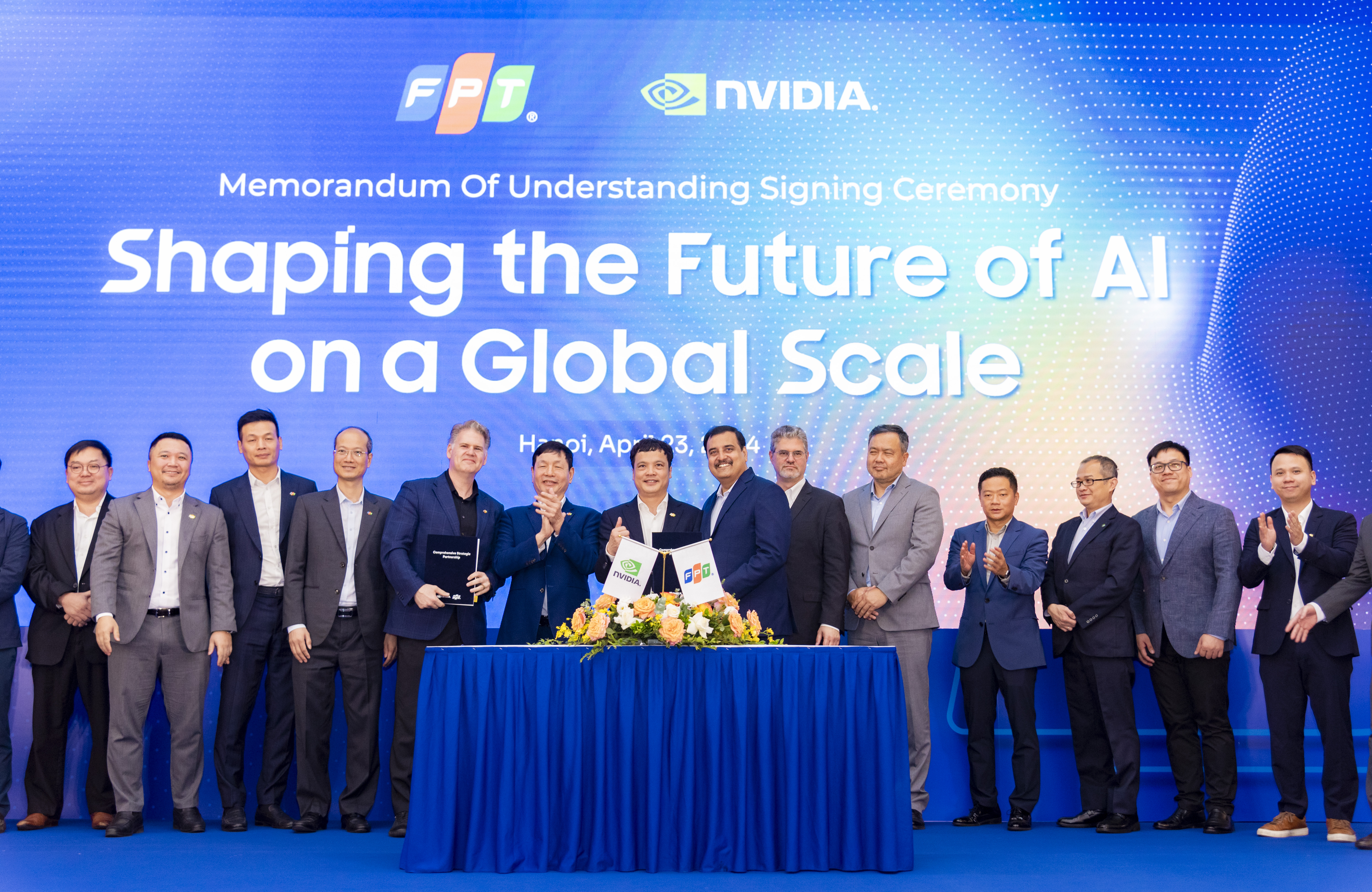 FPT signed a cooperation agreement with NVIDIA in April 2024 with an expected investment of up to 200 million USD