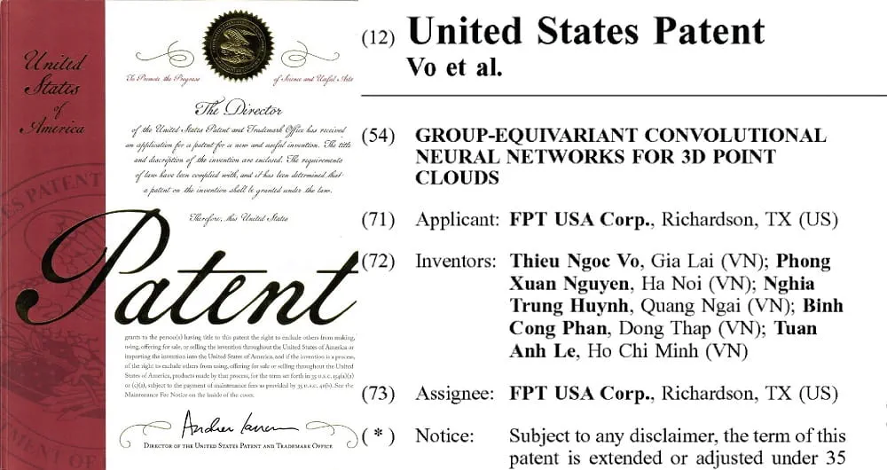FPT Software Owns a Deep Learning Patent in the US