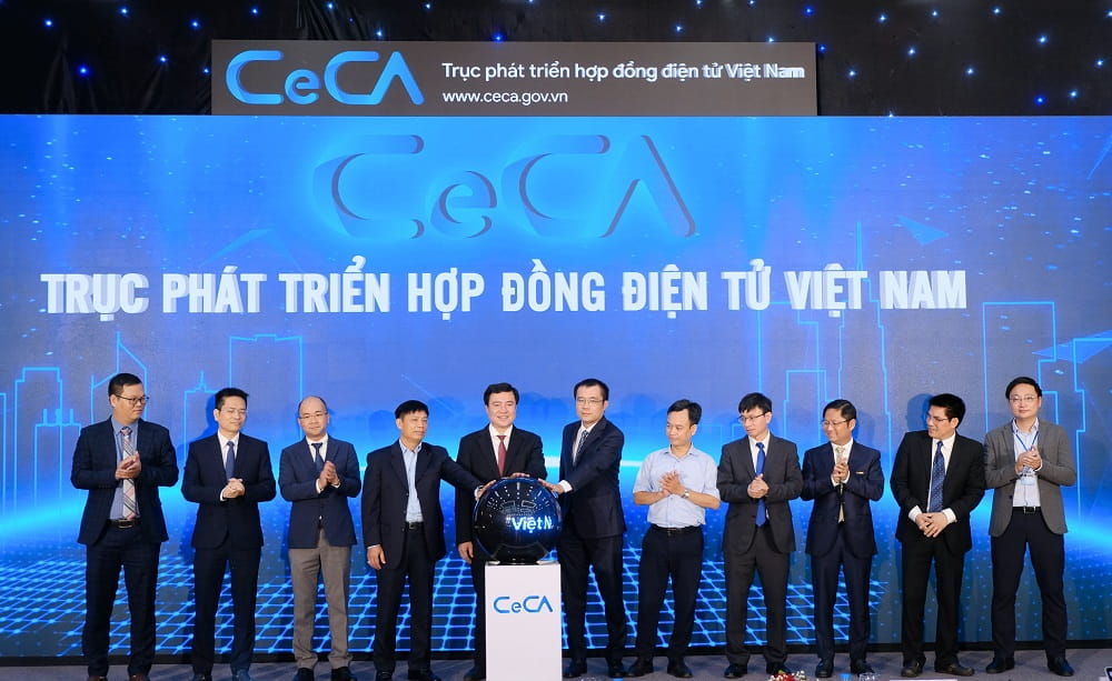 Lễ công bố Trục phát triển hợp đồng điện tử Việt Nam