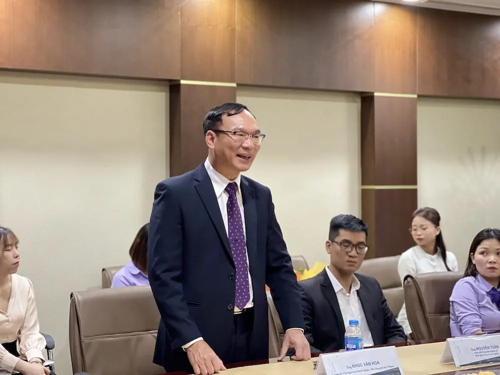 Ông Khúc Văn Họa - Giám đốc Khối Ngân hàng Doanh nghiệp - Phó Tổng Giám đốc TPBank tại sự kiện