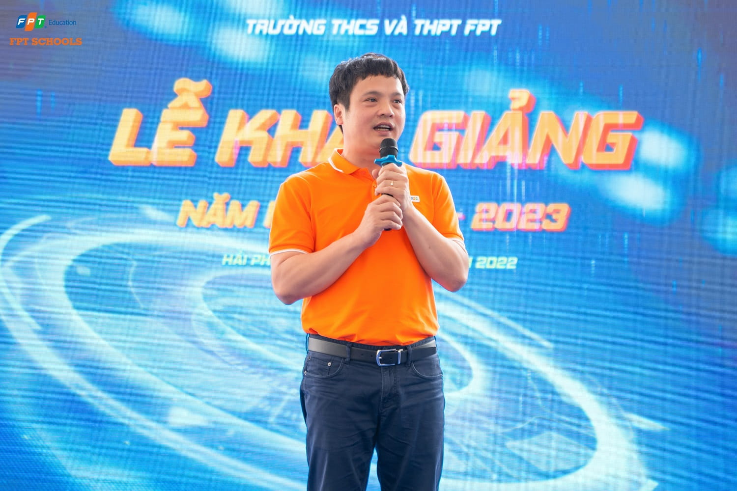 CEO of FPT Nguyen Van Khoa assured FPT's dedication to bringing about high-quality Educational services and providing students with the best learning experiences