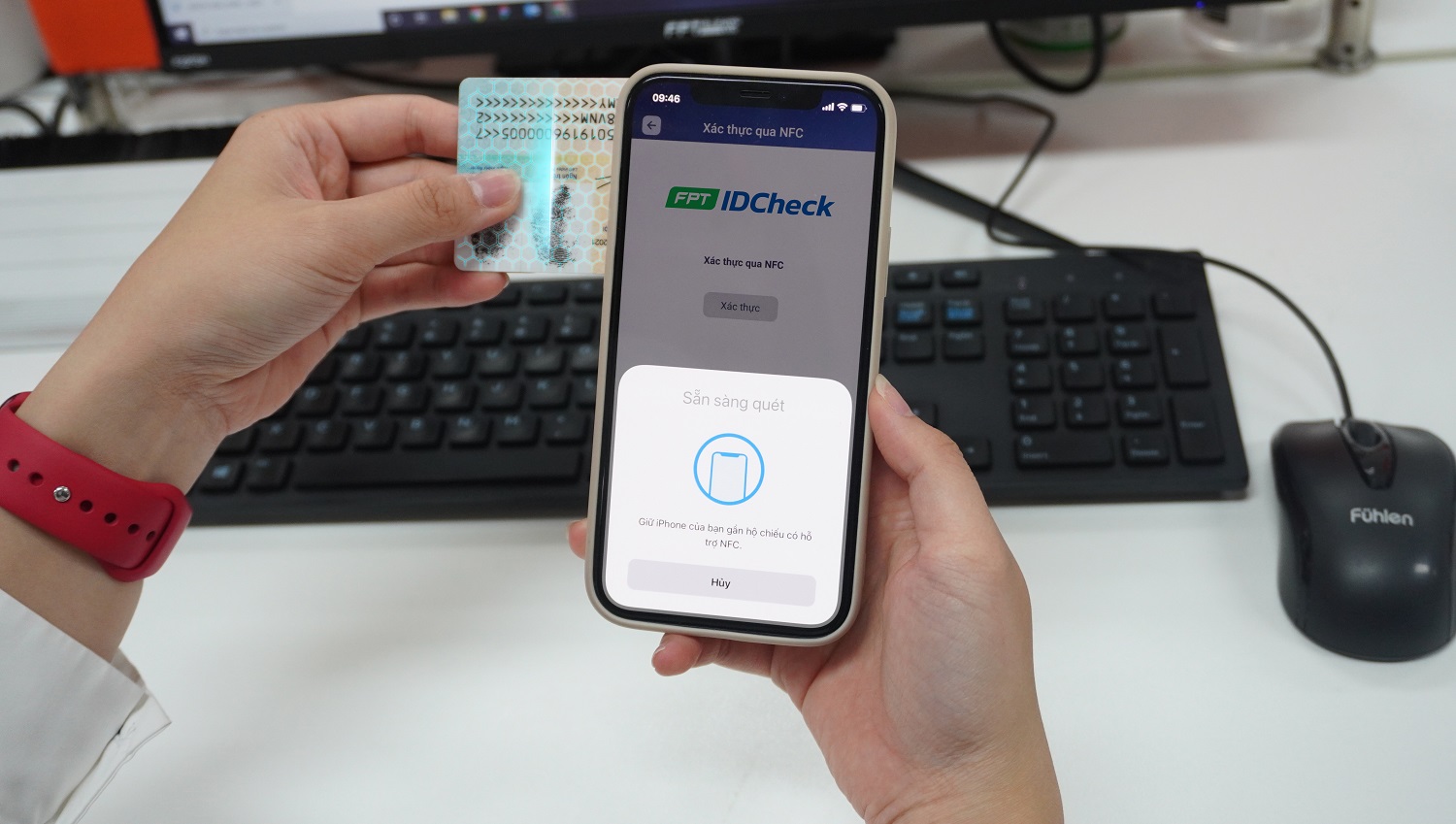 CCCD gắn Chip dễ dàng được xác thực bởi FPT.IDCheck