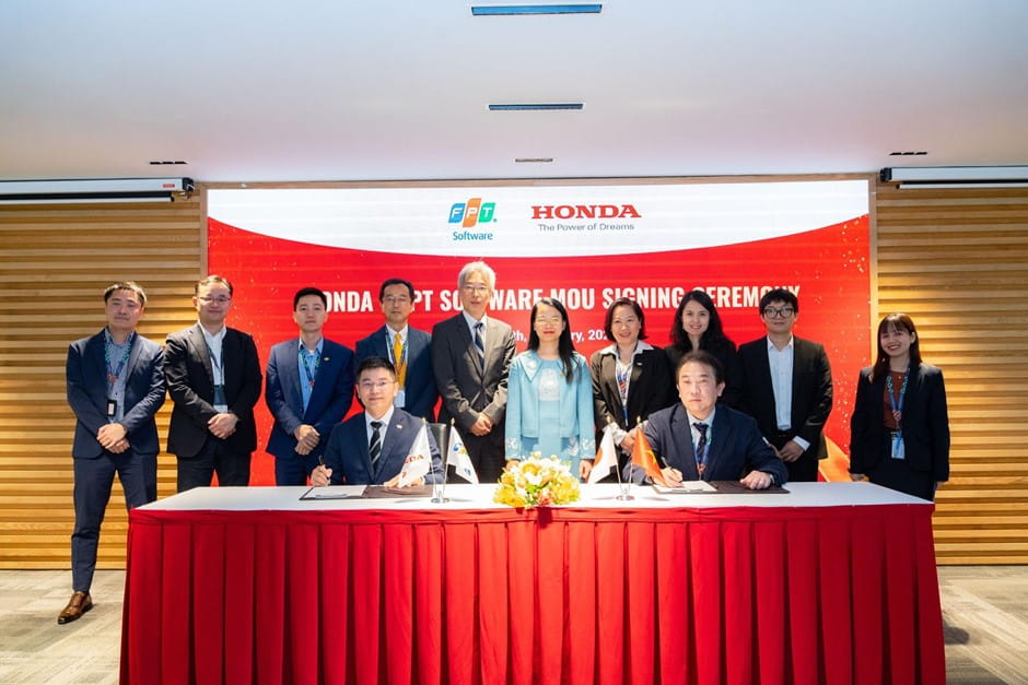 Honda’s and FPT Software Japan signed the Agreement