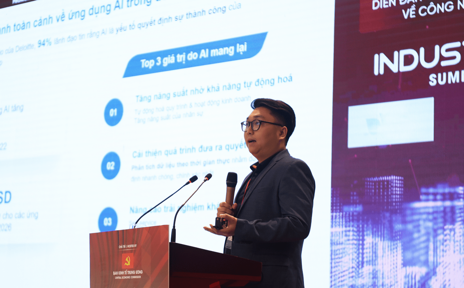 Mr. Duong Le Minh Duc - Deputy Director of AI Center, FPT Smart Cloud - a subsidiary of FPT Corporation.