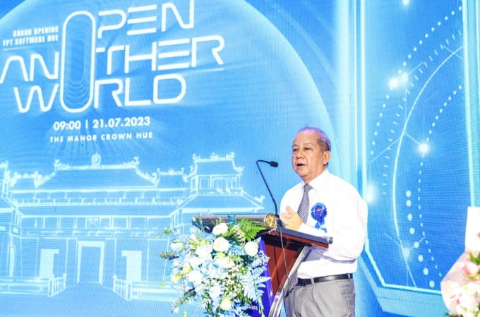 Mr. Phan Ngoc Tho - Deputy Permanent Secretary of the Provincial Party Committee of Thua Thien Hue, at the event.