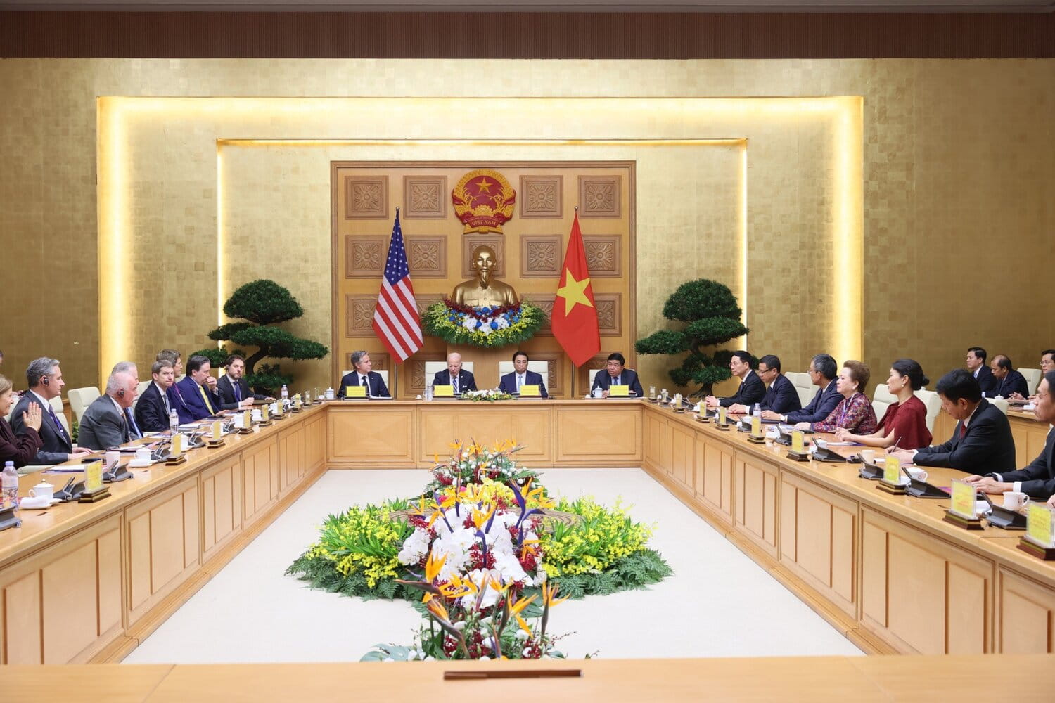 Hội nghị Cấp cao Việt Nam - Mỹ về Đổi mới Sáng tạo và Đầu tư tổ chức tại Hà Nộianh Duong Giang 
