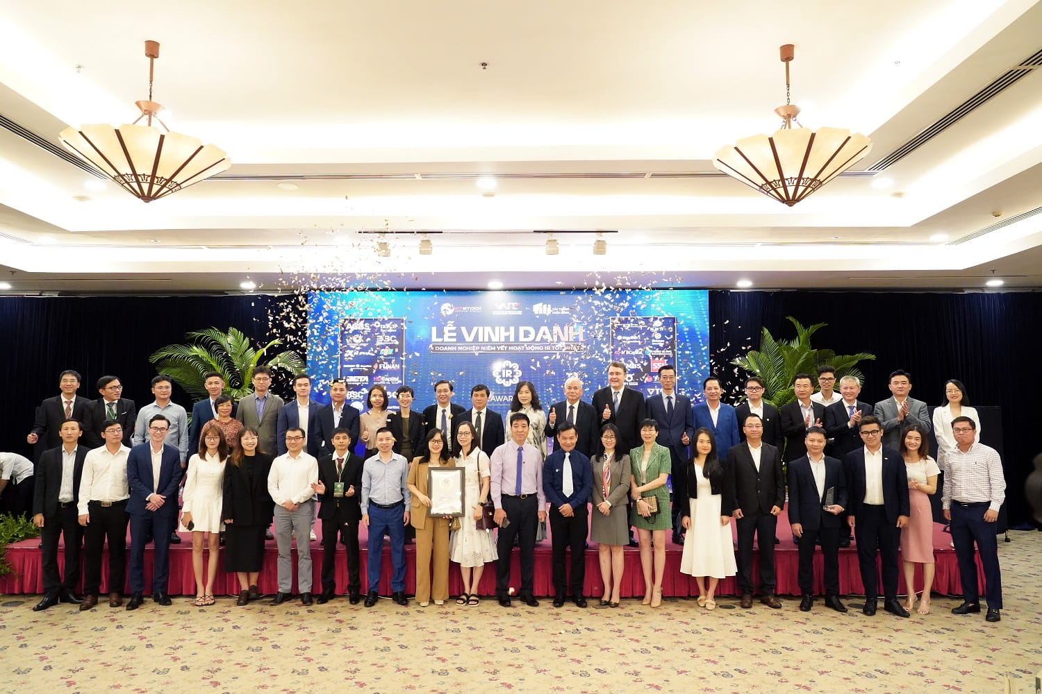 A view of the IR Awards 2023 ceremony
