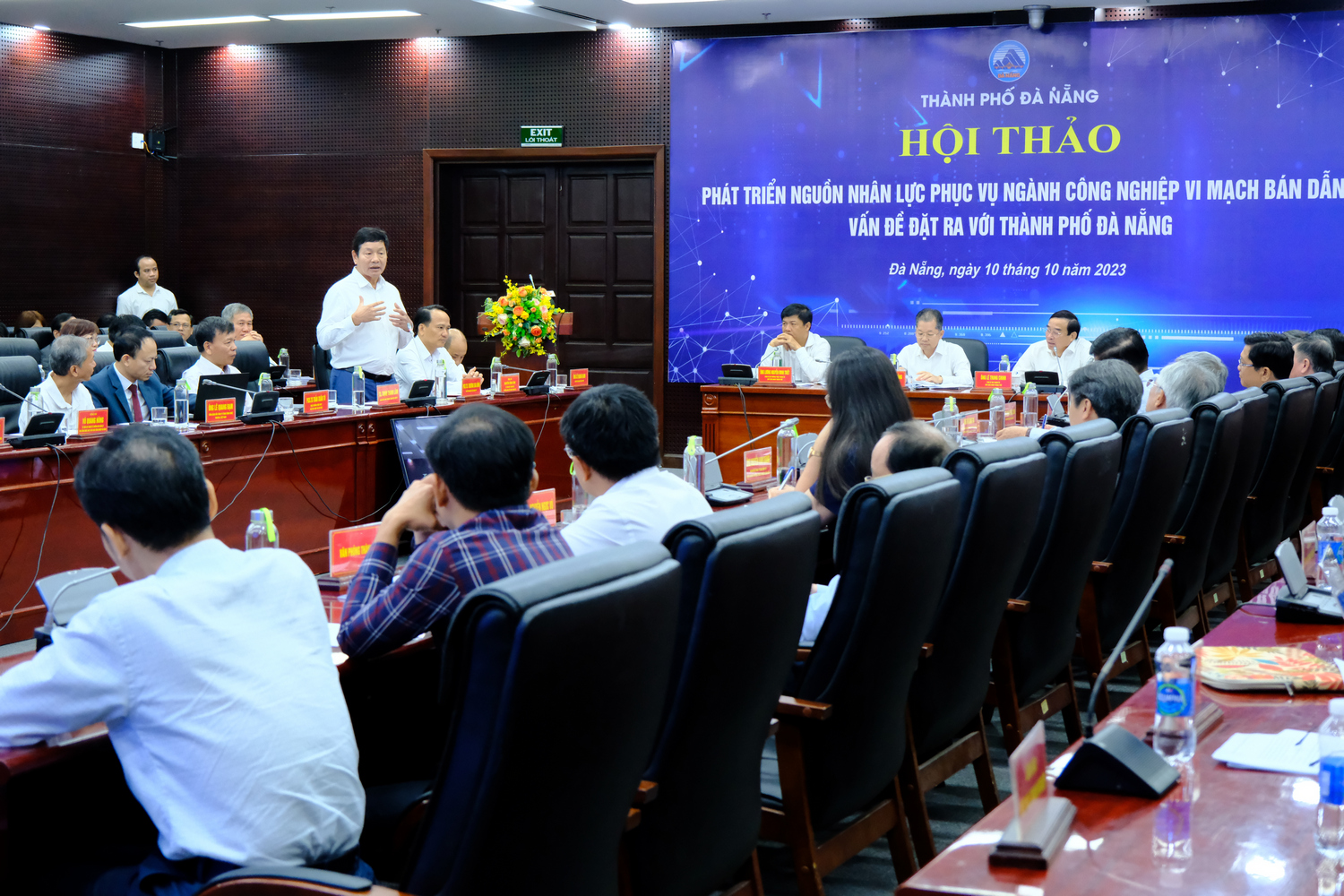 The seminar is themed "Developing the Semiconductor Workforce: Challenges for Da Nang".