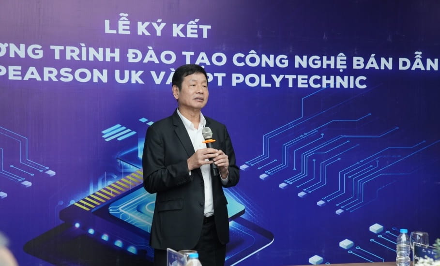 Mr. Truong Gia Binh said that semiconductor manufacturing is an international industry