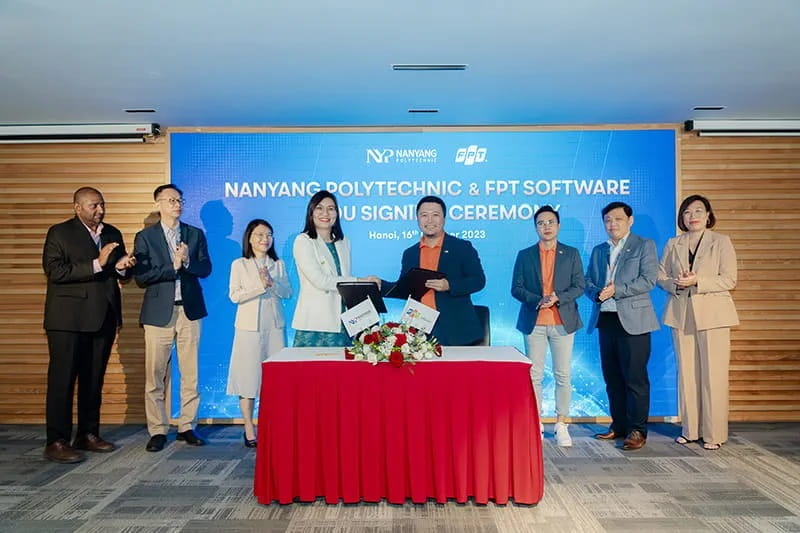 FPT Software Partners with Nanyang Polytechnic, Providing Students with International Tech Internships