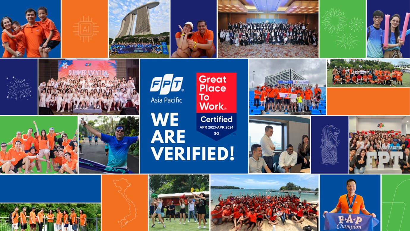 FPT Software Earns Great Place to Work Certification for its Asia Pacific Subsidiary