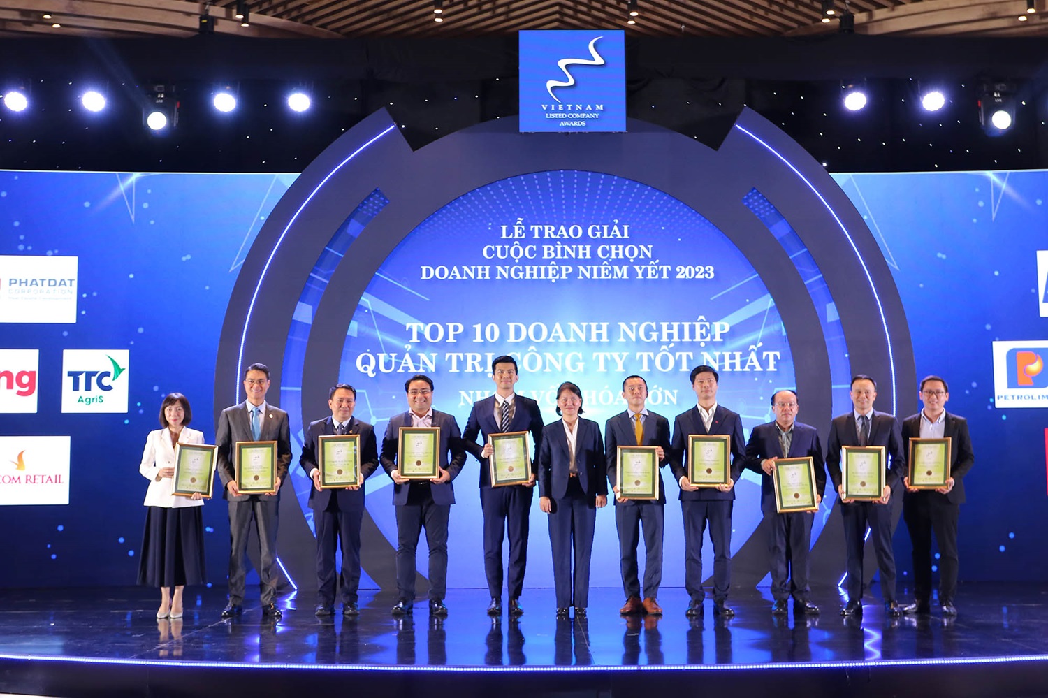 The Top 10 Large-Cap Enterprises Recognized for Best Corporate Governance in 2023 by the Organizing Committee