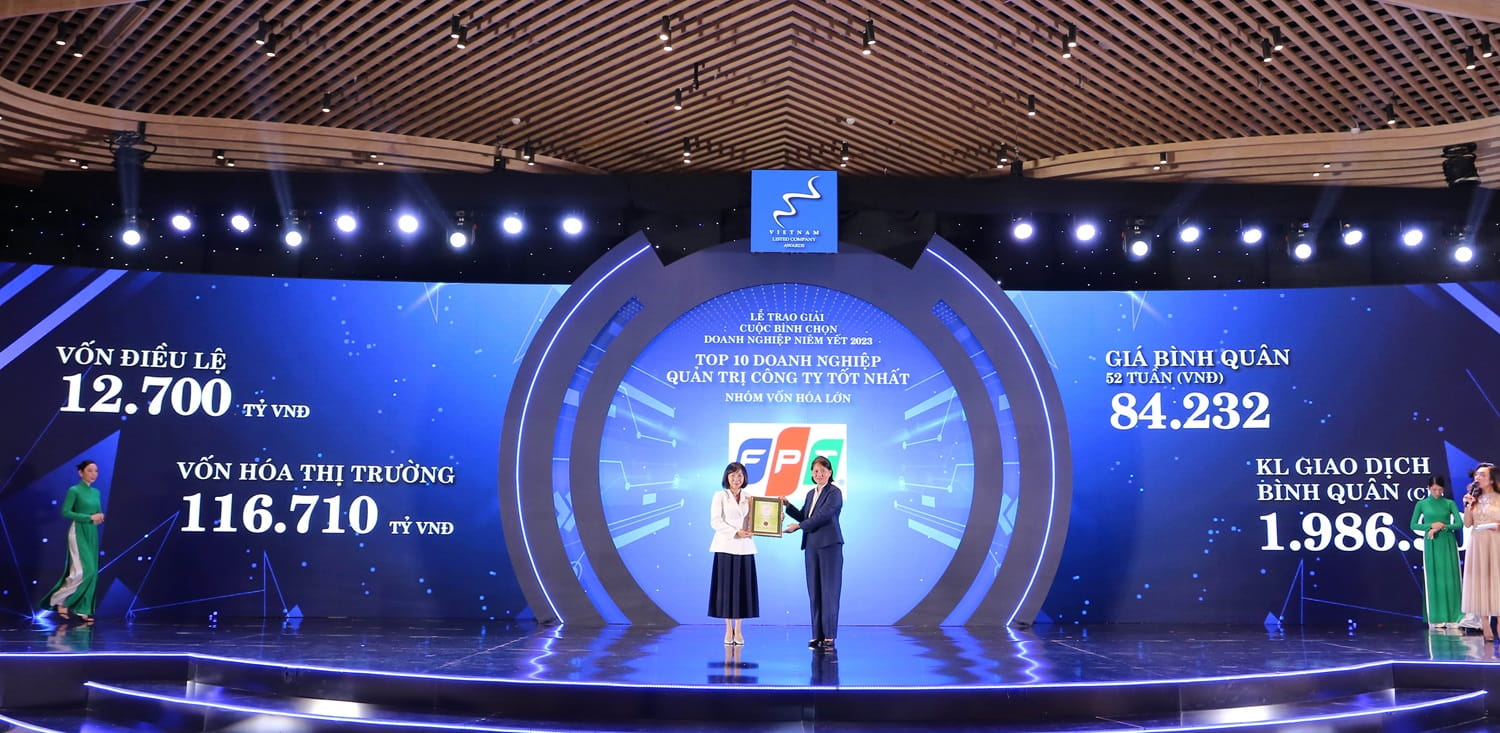 FPT maintains its prestige among the Top 10 Large-Cap Enterprises with Best Corporate Governance