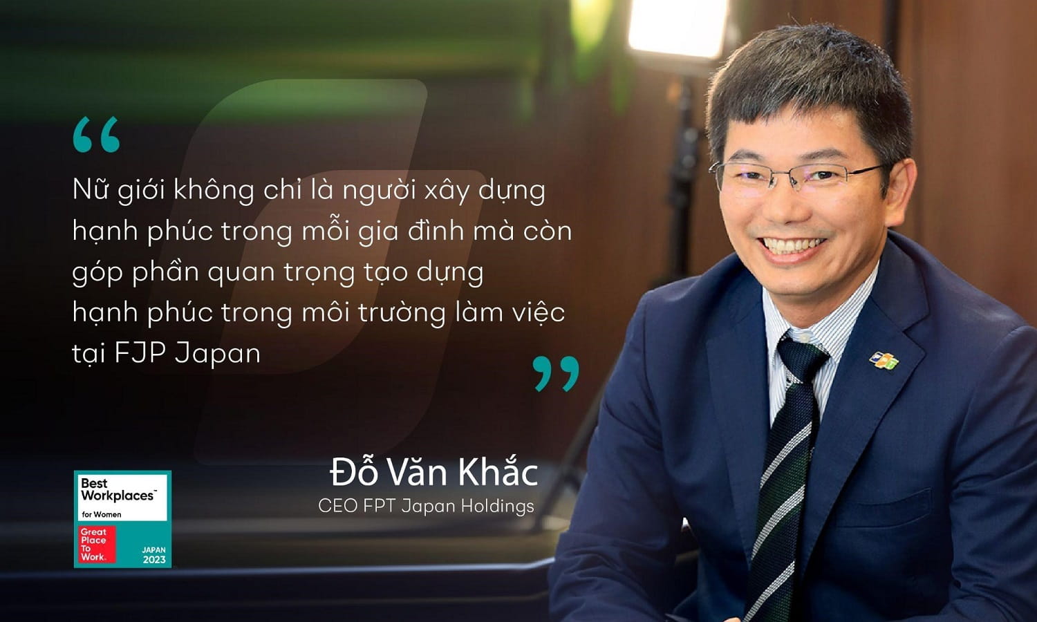 Mr. Do Van Khac, CEO of FPT Japan Holdings