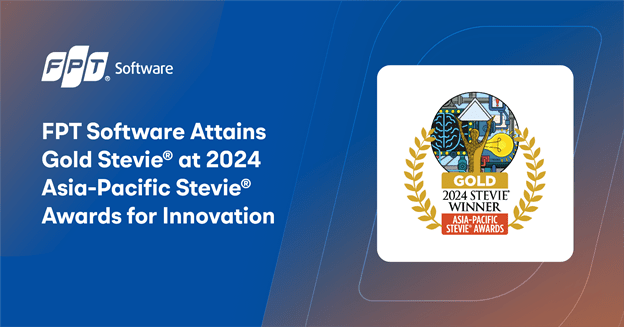 Giải pháp bảo hiểm của FPT Software giảnh giải Vàng tại Asia-Pacific Stevie Awards 2024