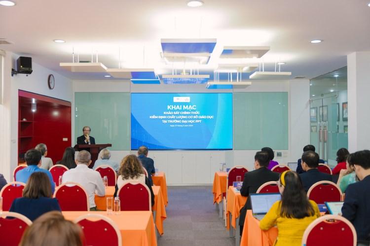 Hoàn thành khảo sát chính thức đánh giá chất lượng cơ sở giáo dục tại Trường ĐH FPT