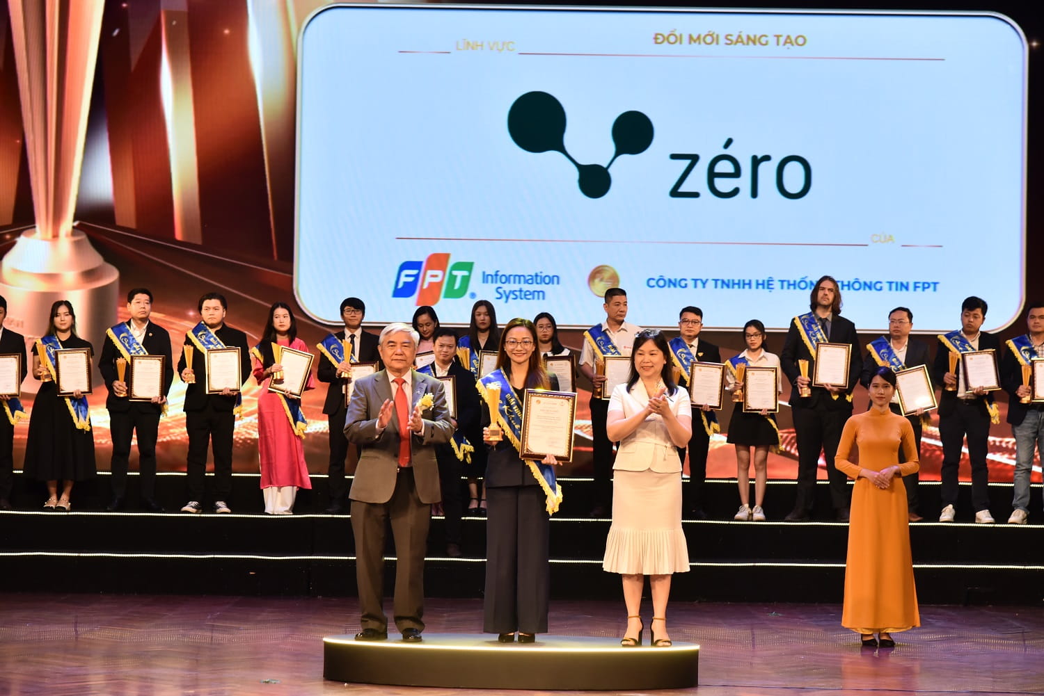 VertZéro, FPT's greenhouse gas inventory solution launched in 2023, clinched the 2024 Sao Khue award in its inaugural participation.