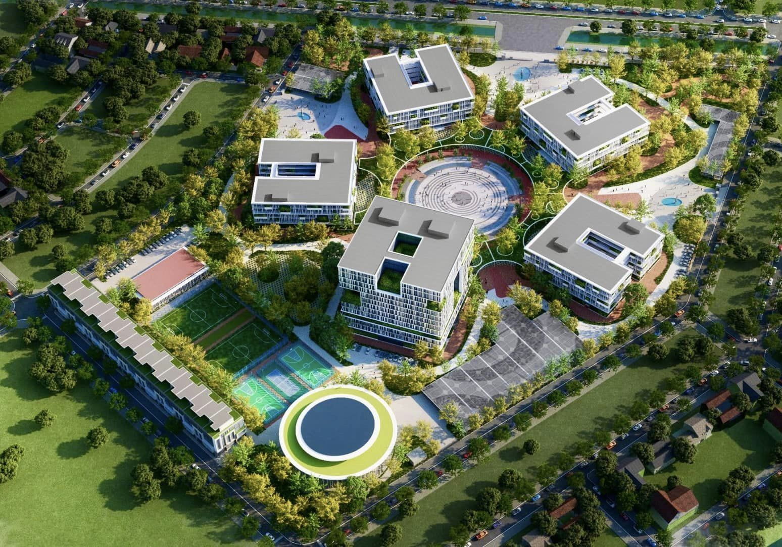 The project is poised to accommodate the educational requirements of approximately 20,000 students.