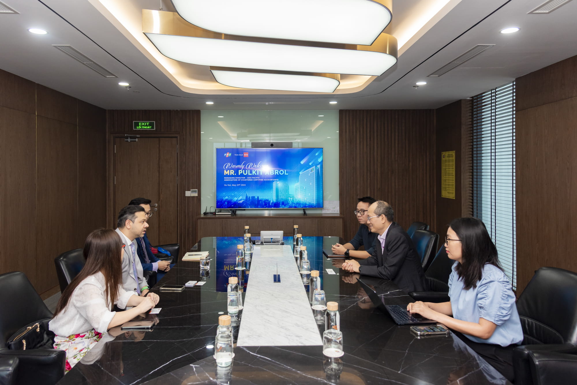 The Association of Chartered Certified Accountants (UK) Visits FPT: Exploring Potential and Cooperation Opportunities