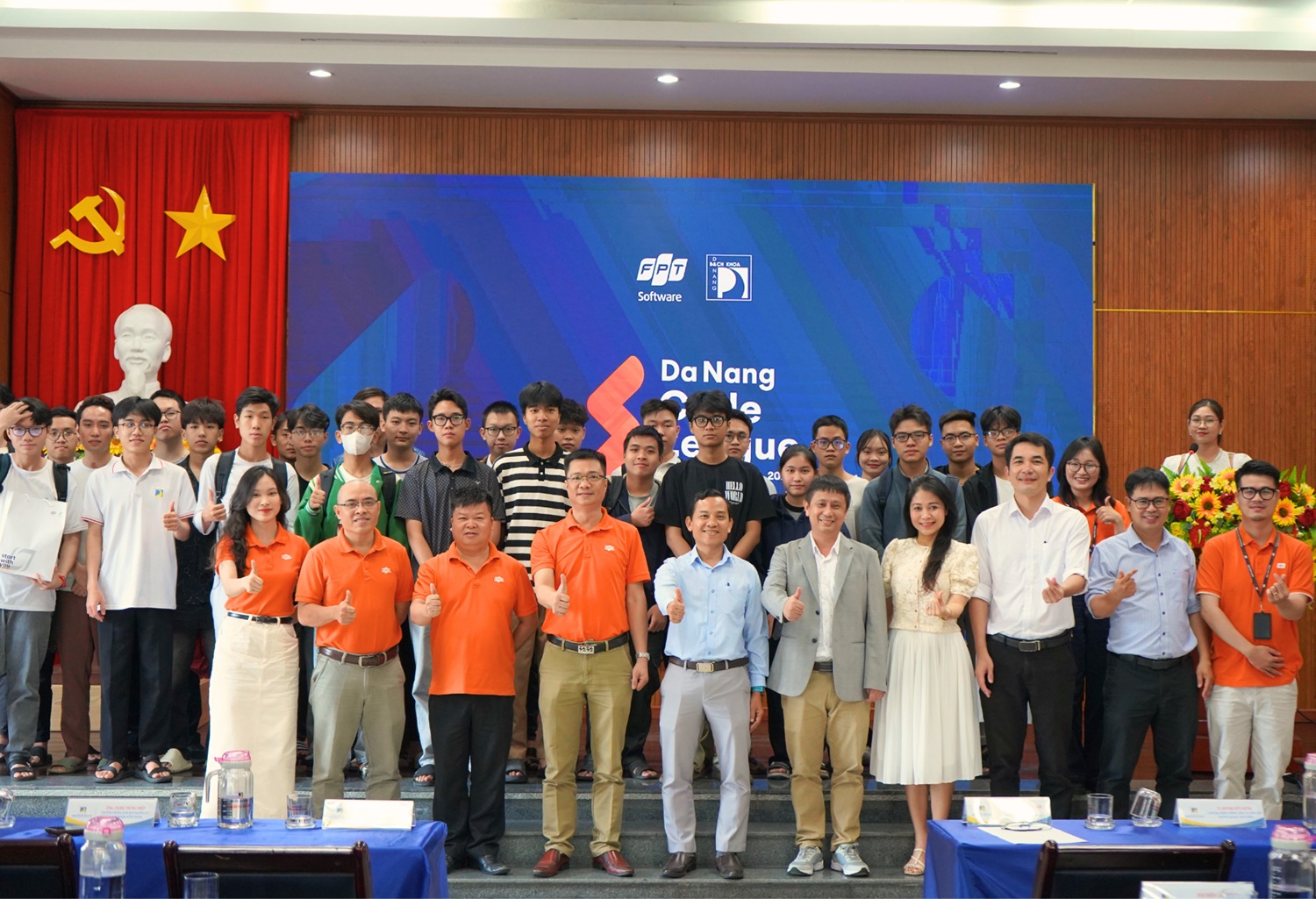 Event launch at Da Nang University of Science and Technology - Da Nang Code League 2024 (Photo: FPT Software)