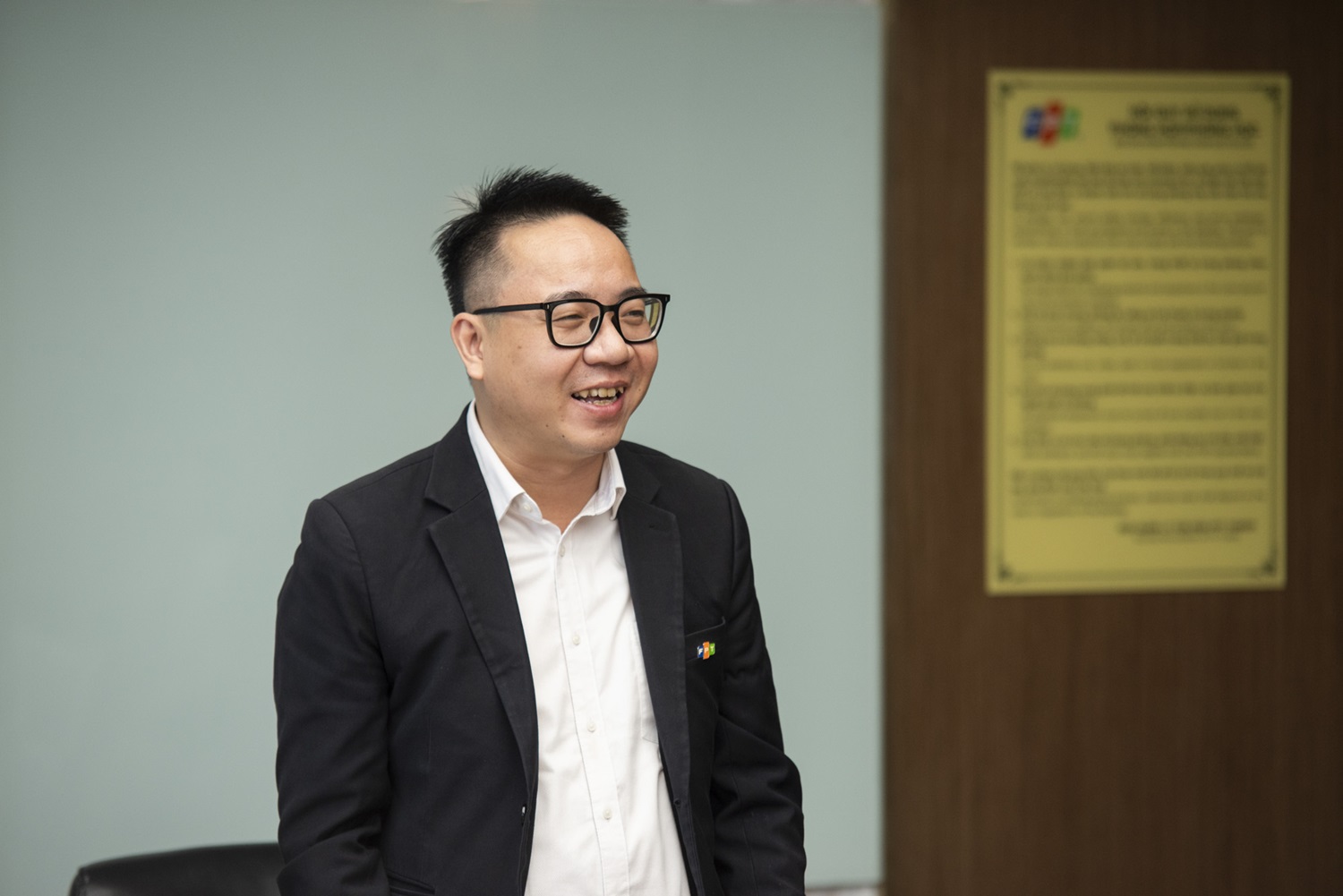 Ông Võ Đặng Phát - Giám đốc Marketing và Truyền thông FPT chia sẻ tại sự kiện.