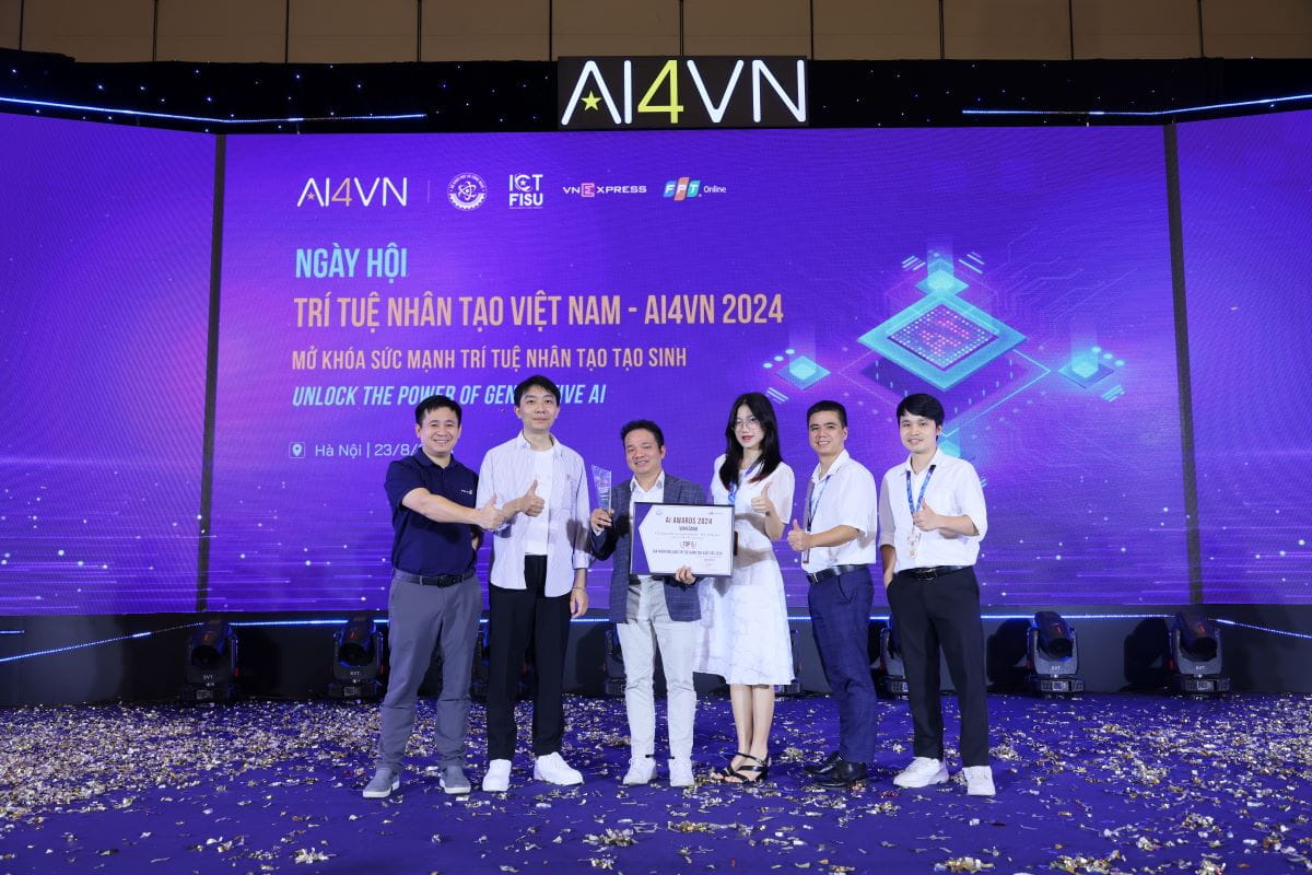 FPT AI Mentor, the human resource quality improvement solution, won the title of "Outstanding AI Solution" at the AI Awards 2024