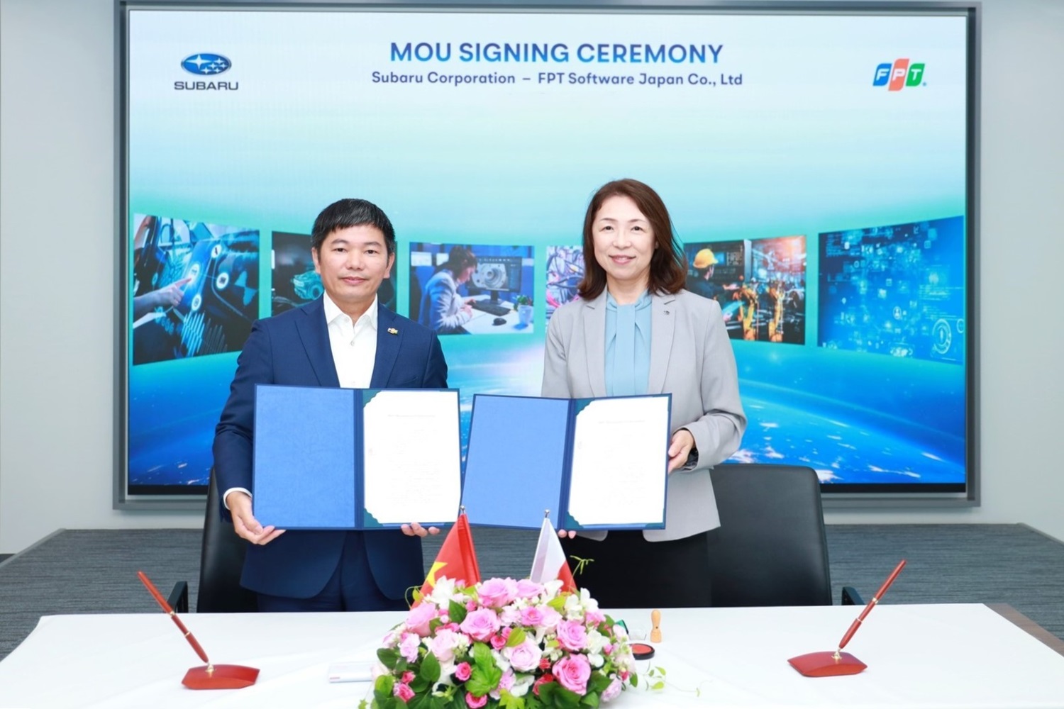 FPT Signs MoU with Subaru, Driving Innovation in Automotive Manufacturing Sector