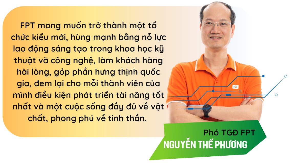FPT mong muốn trở thành một tổ chức kiểu mới