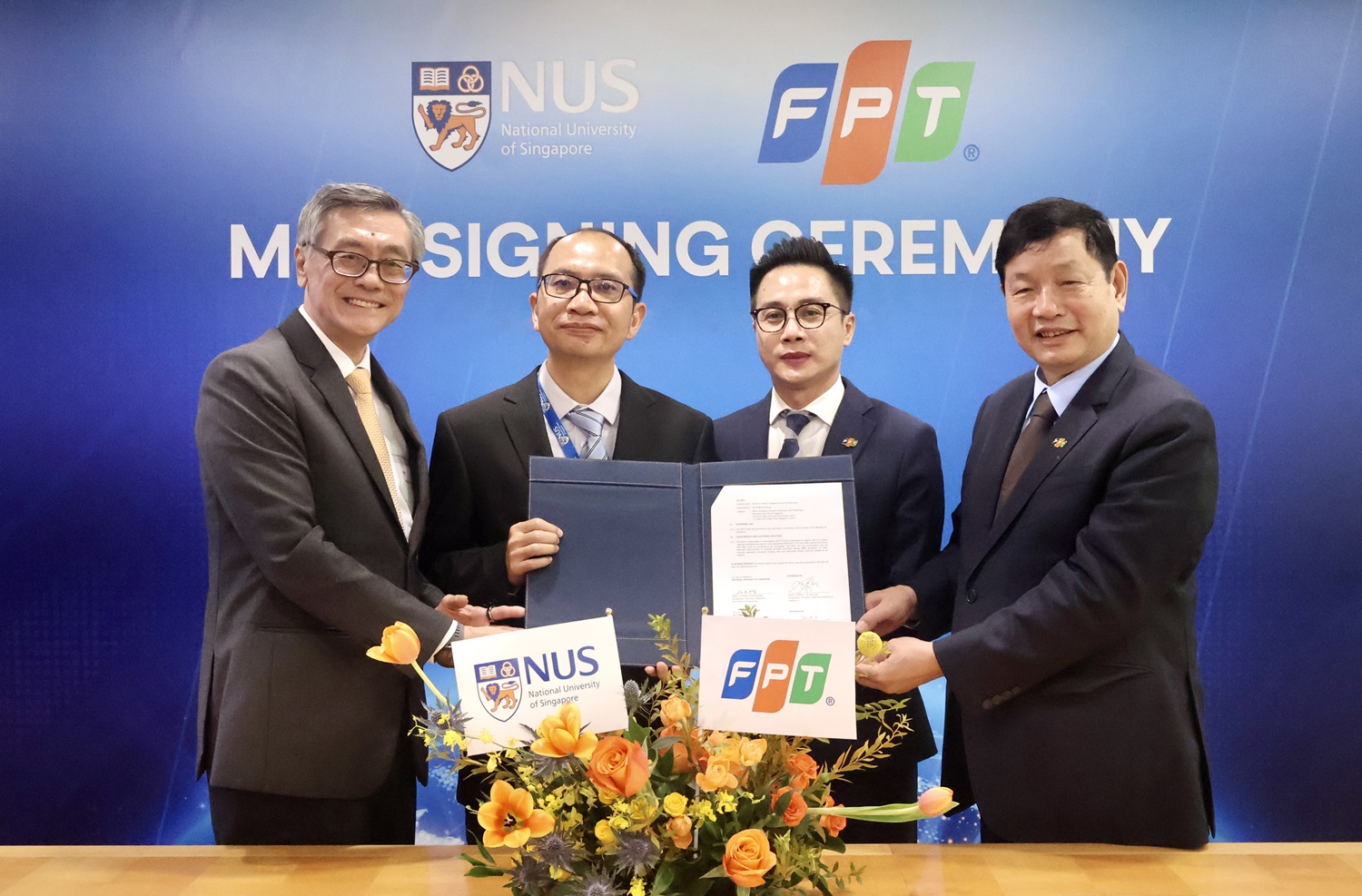 FPT hợp tác với Đại học Quốc gia Singapore thúc đẩy đổi mới và phát triển nguồn nhân lực AI