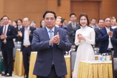Thủ tướng Phạm Minh Chính nêu một số điểm sáng cho thấy sự phát triển, vươn mình mạnh mẽ và đóng góp của các doanh nghiệp, doanh nhân Việt Nam.