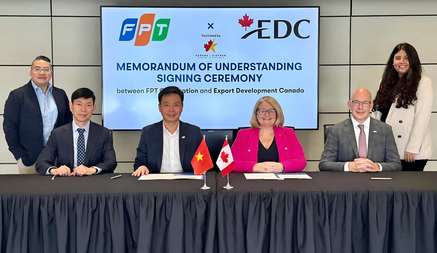 EDC and FPT Announce Partnership to Enhance Strategic Cooperation between Canada and Vietnam