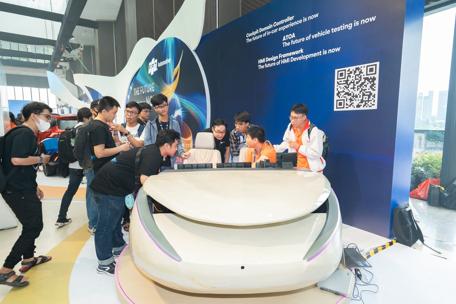 Khu vực triển lãm tại FPT Techday 2024