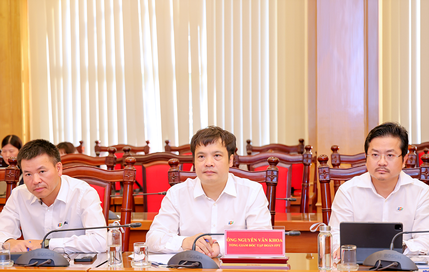 Ông Nguyễn Văn Khoa, Tổng Giám đốc Tập đoàn FPT đề xuất việc xây dựng tổ hợp giáo dục và chuyển đổi số tại tỉnh 