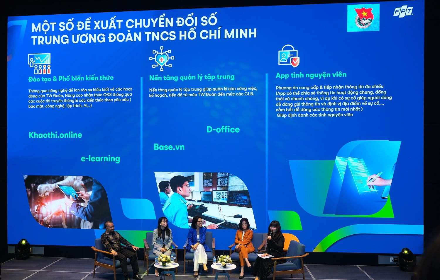 FPT và các câu lạc bộ, đội, nhóm tình nguyện thảo luận về chuyển đổi số trong hoạt động cộng đồng