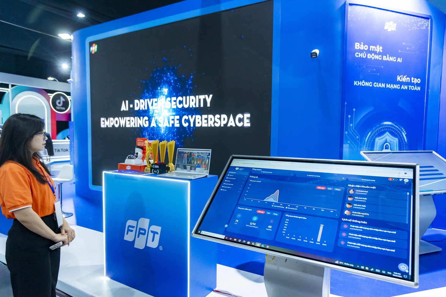 Nền tảng giám sát an ninh ứng dụng trí tuệ nhân tạo được lựa chọn triển khai trong một số dự án quốc gia.