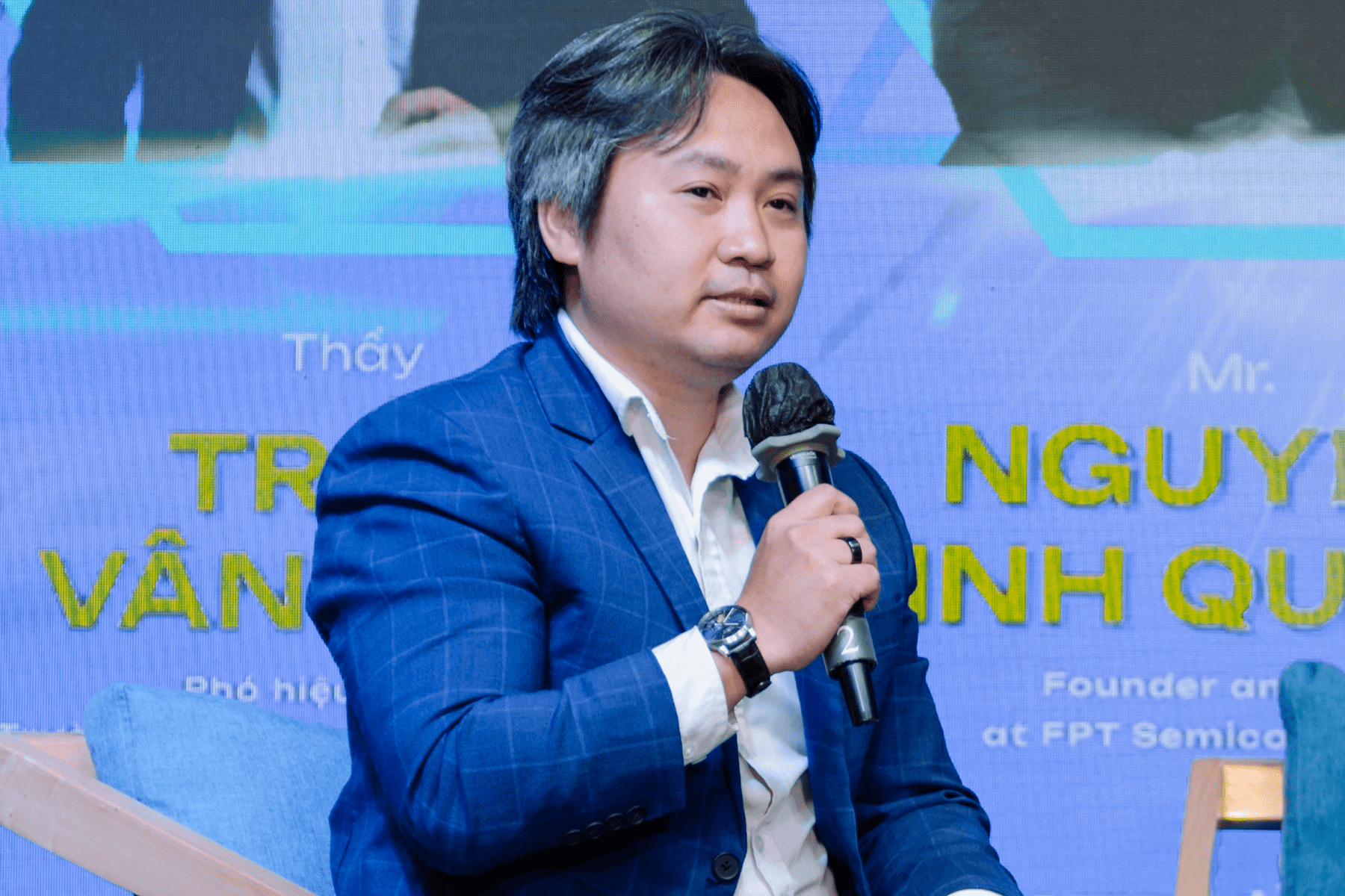 Mr. Nguyen Vinh Quang said that the semiconductor sector is a goldmine of future opportunities