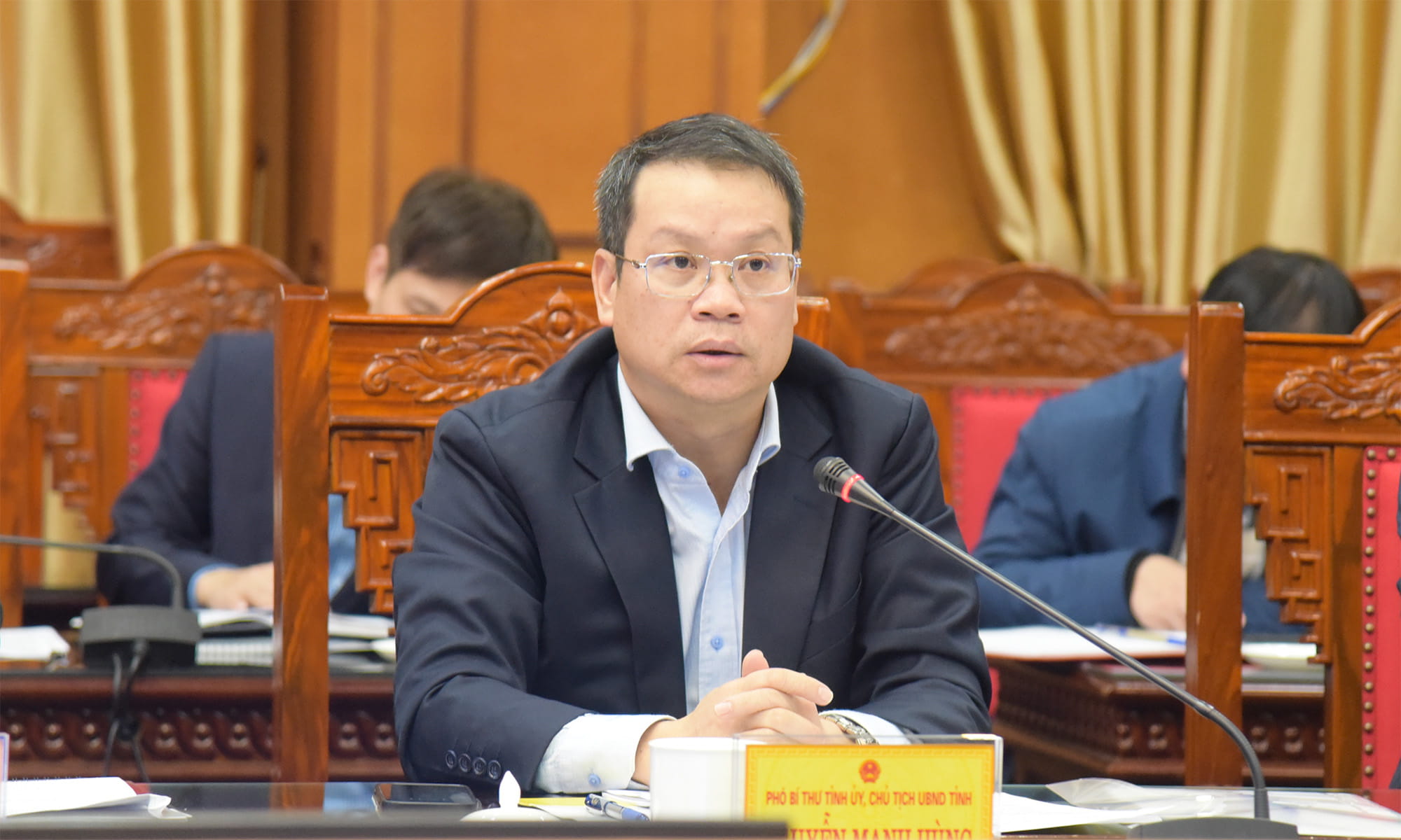 Ông Nguyễn Mạnh Hùng - Phó Bí thư Tỉnh ủy, Chủ tịch UBND tỉnh Thái Bình nhận thấy mục tiêu chung giữa tỉnh và Tập đoàn FPT