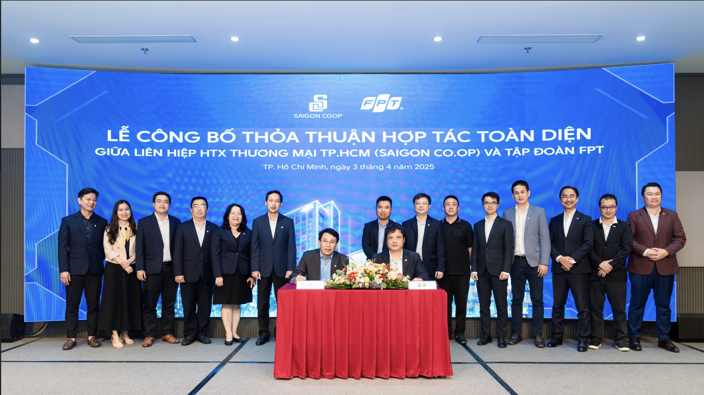 Saigon Co.op and FPT sign a MoU for comprehensive cooperation