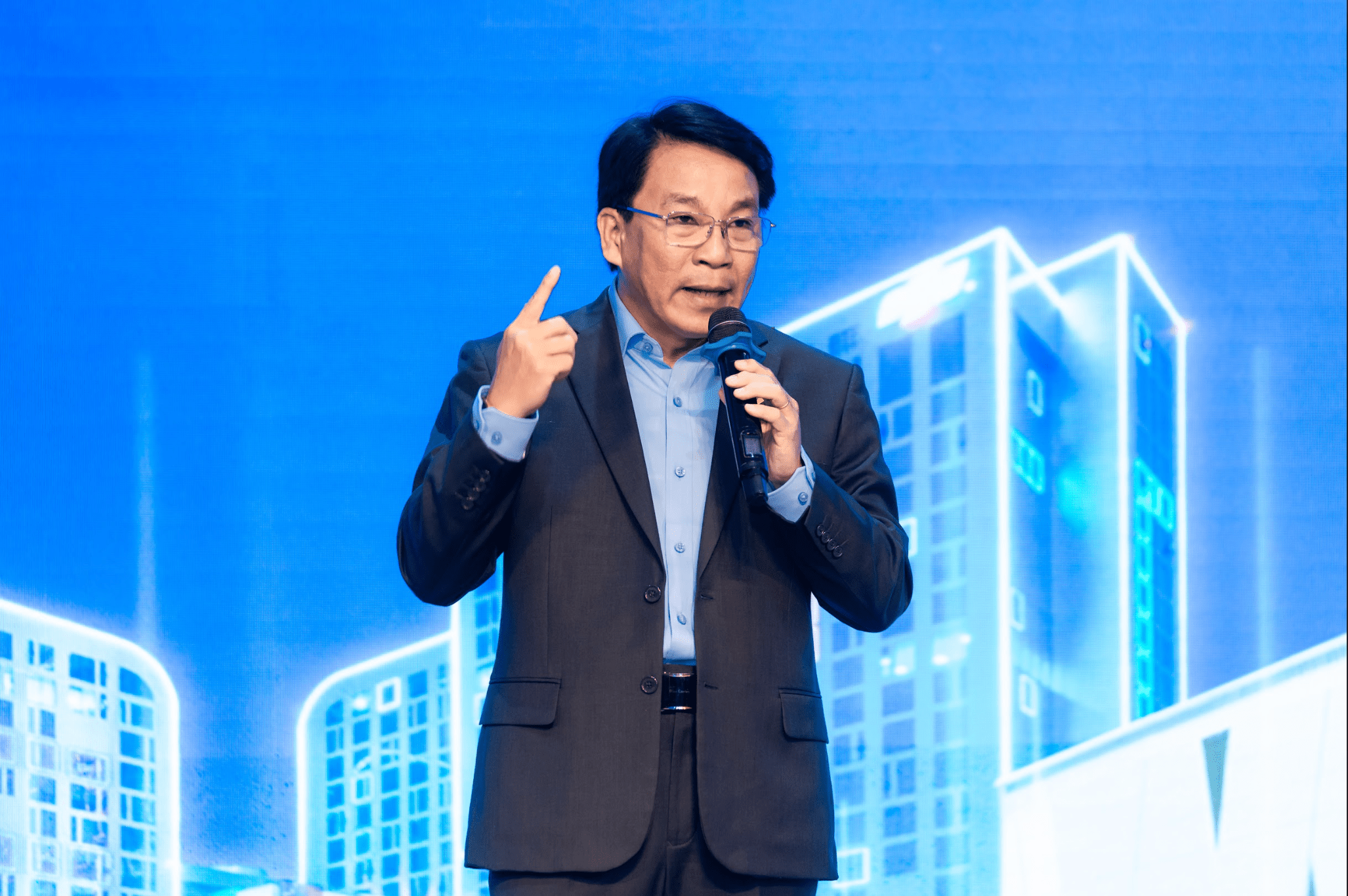 Ông Lê Trường Sơn – Phó Tổng Giám đốc thường trực Saigon Co.op phát biểu trong Lễ Ký kết