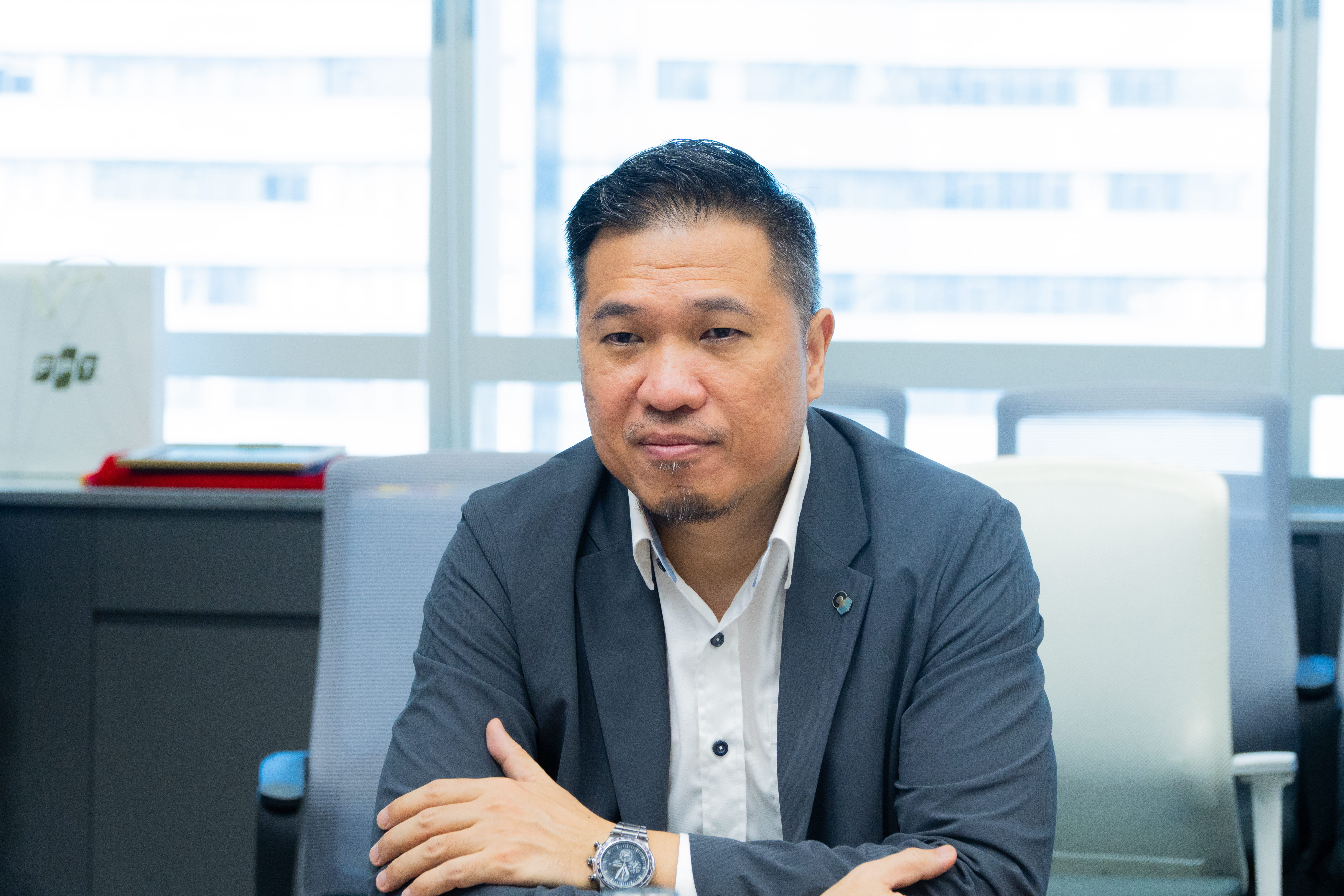 Mr. George Tan, representative of Creaform, sharing expectations for the partnership with FPT.