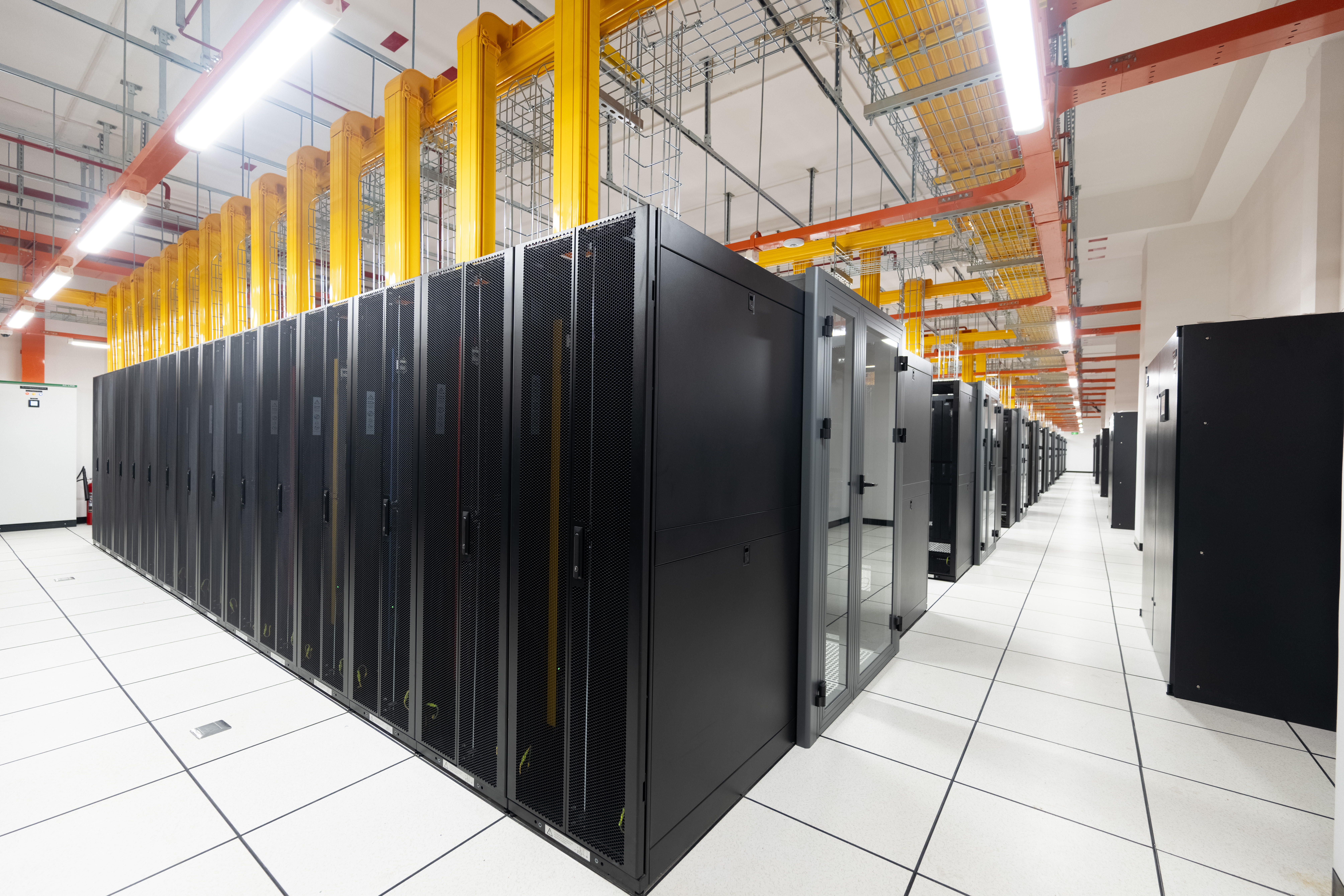 Rack systems at FPT’s newly inaugurated Data Center in Saigon Hi-Tech Park
