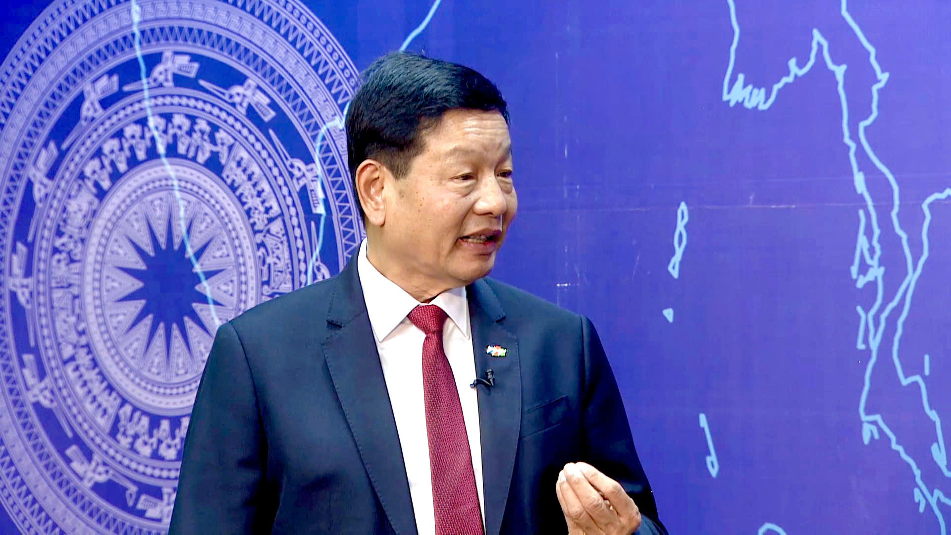 Ông Trương Gia Bình, Chủ tịch Hội đồng quản trị Tập đoàn FPT: "Doanh nghiệp phải liên kết và tích hợp được sức mạnh của toàn dân tộc" - Ảnh: VGP/HM