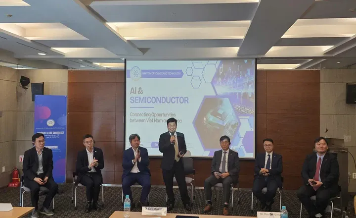 The international conference “Artificial Intelligence and Semiconductors – Opportunities for Cooperation and Investment between Vietnam and South Korea.”