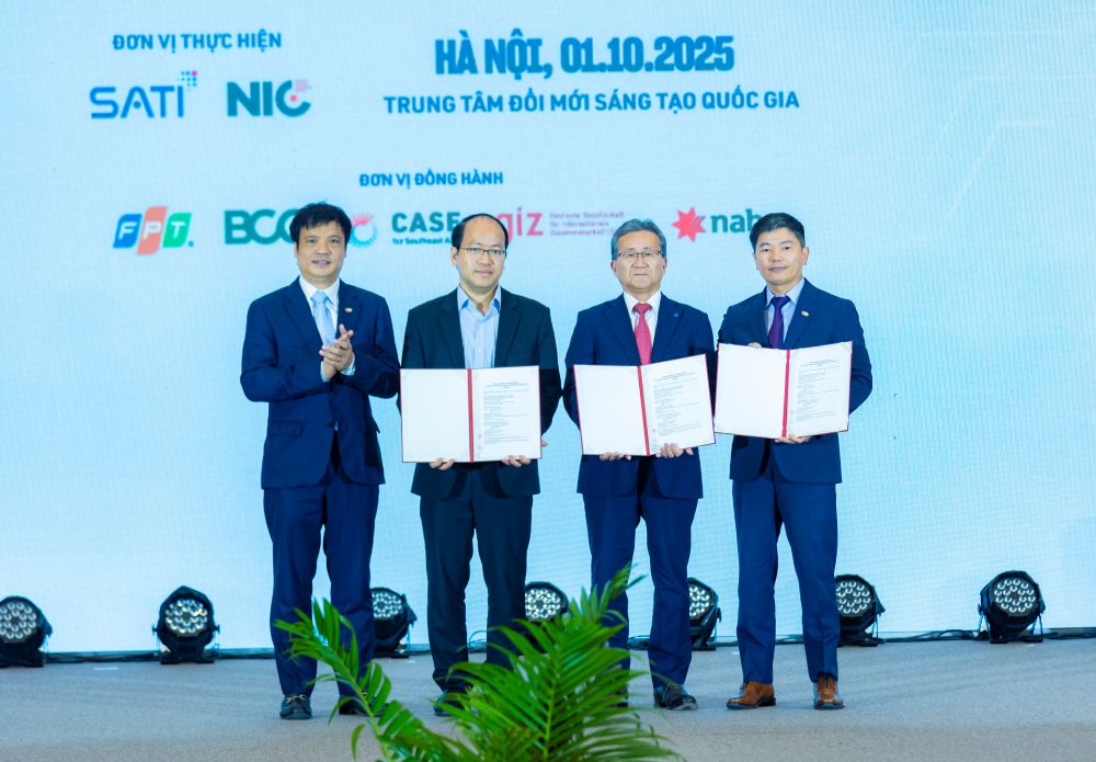 FPT, Konica Minolta, and NIC sign an agreement to promote digital healthcare transformation in Vietnam.