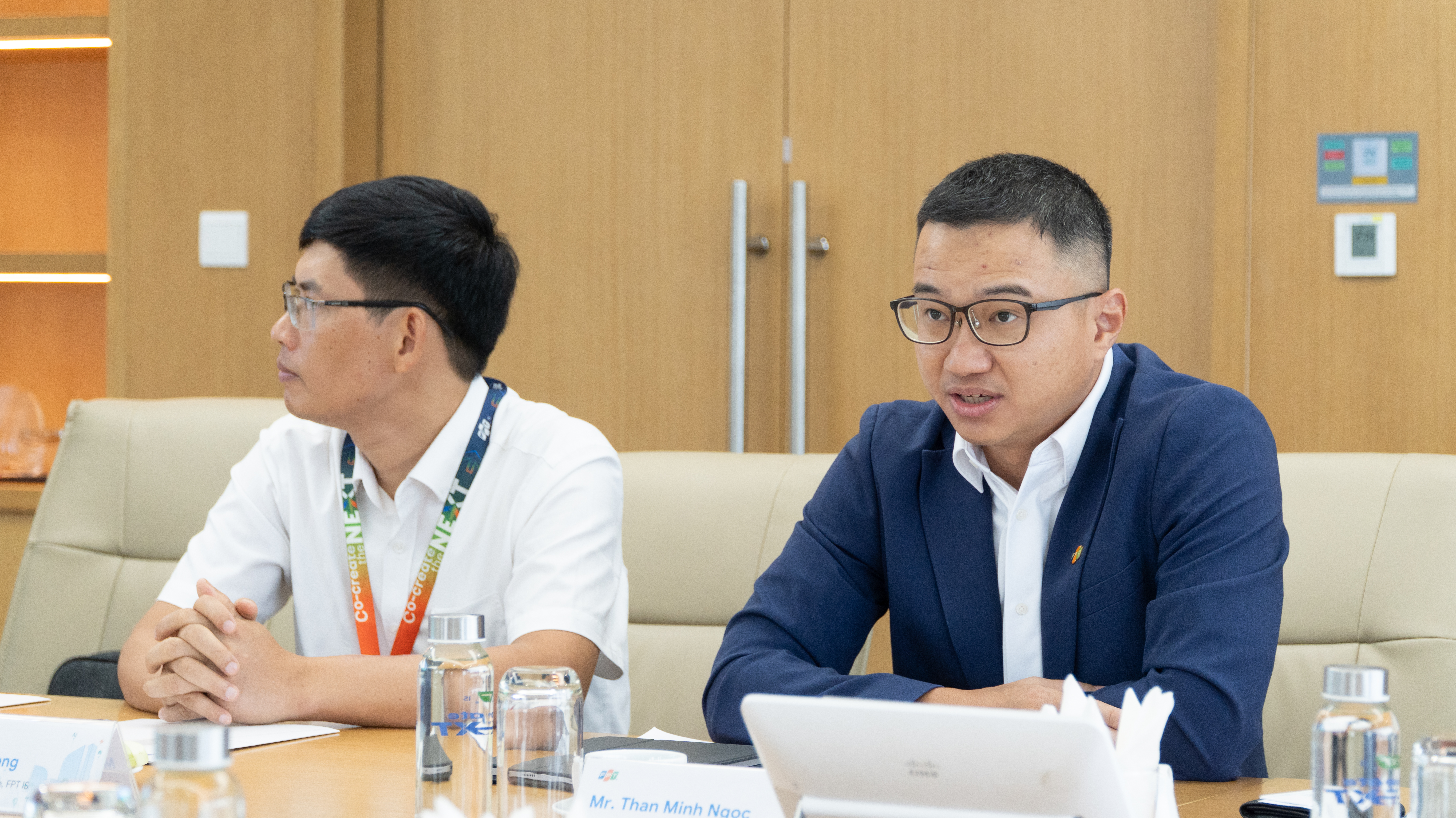 Ông Thân Minh Ngọc, FPT cam kết song hành cùng UNICEF xây dựng môi trường sống an toàn, lành mạnh cho trẻ em phát triển. Ảnh FPT